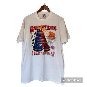 Virginia AAU State 1997 Championships Basketball S/S T-Shirt Men's Size XXL VTG
